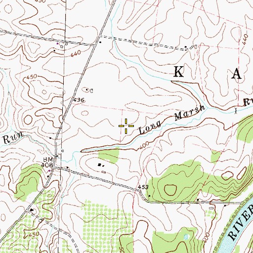 Topographic Map of Maisie Ware Farm Spring, WV