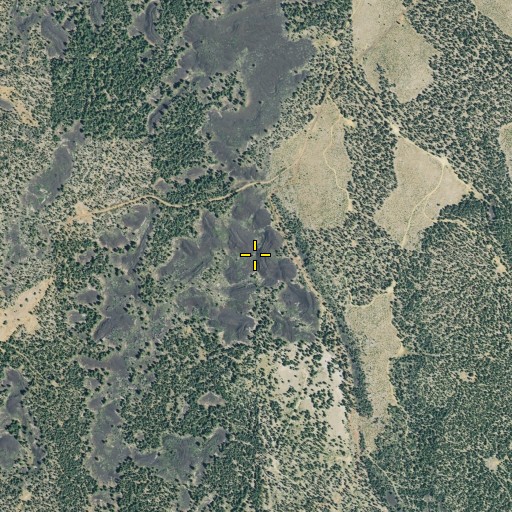 Aerial/Satellite Image of Pot Spring, CA