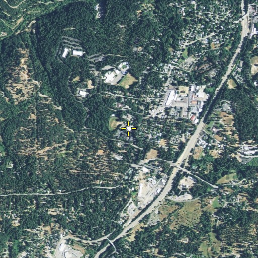 Aerial/Satellite Image of Deer Creek Elementary School, CA