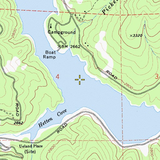 Topographic Map of Mad River Ranger Station (historical), CA