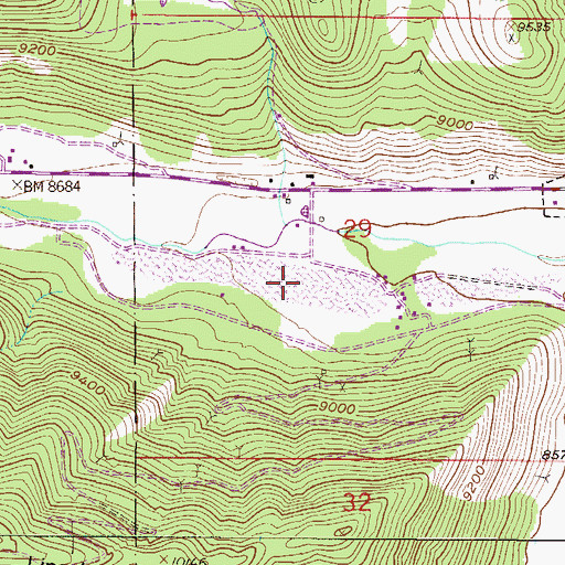 Topographic Map of Guanella Pit, CO
