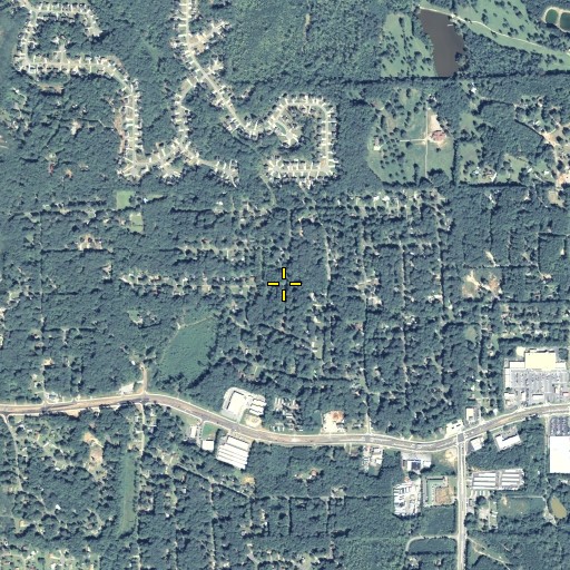 Aerial/Satellite Image of Cherokee Estates, GA