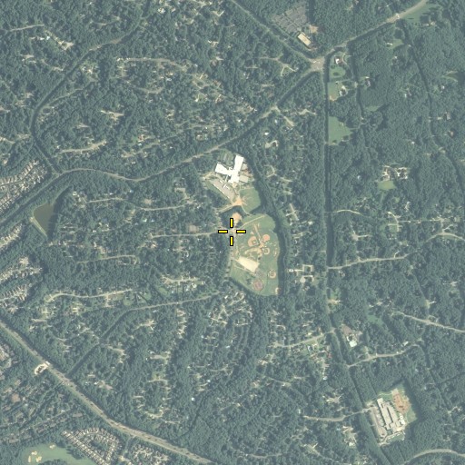 Aerial/Satellite Image of Braelinn Recreation Center, GA