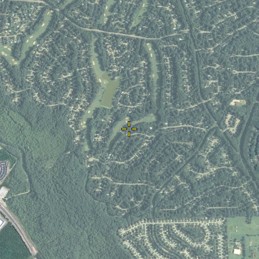 Aerial/Satellite Image of Kenton Place, GA