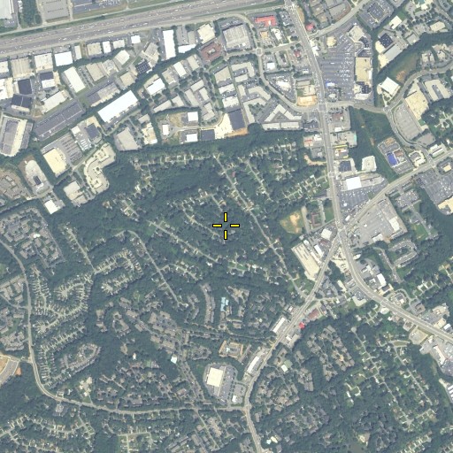 Aerial/Satellite Image of Danbury Village, GA