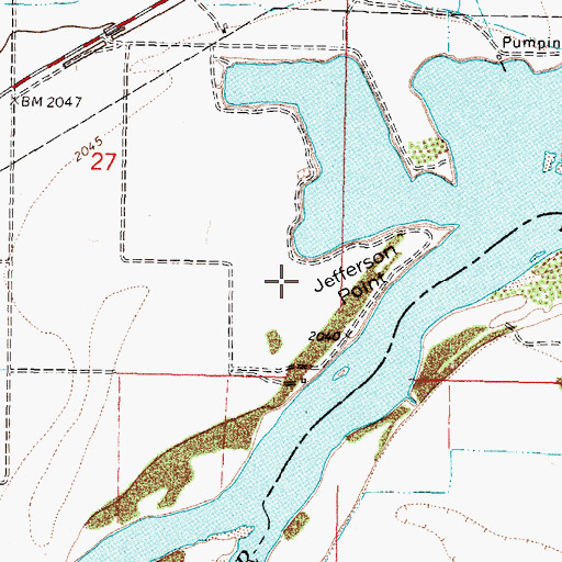 Topographic Map of Fort Kaiser (historical), MT