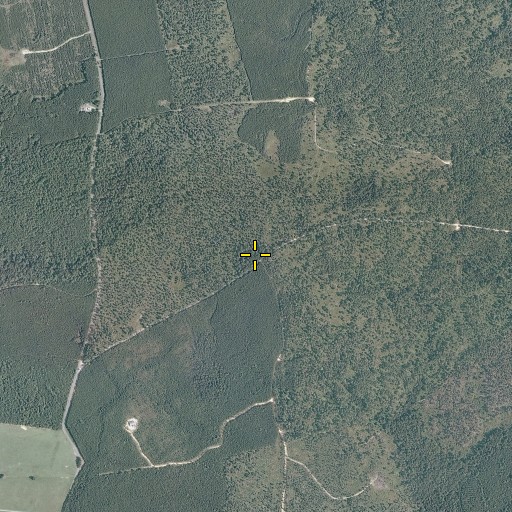 Aerial/Satellite Image of Old Elem Church (historical), VA
