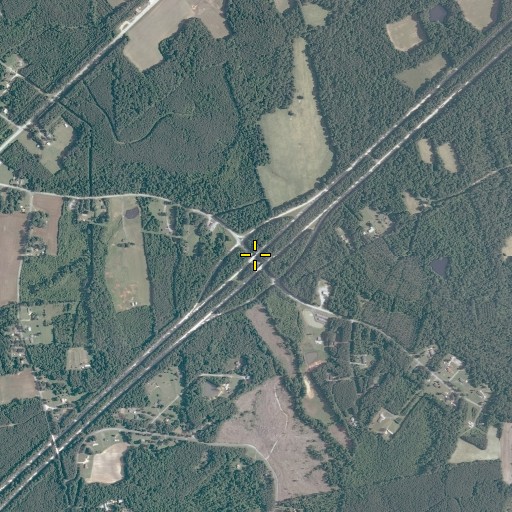 Aerial/Satellite Image of Interchange 48, VA
