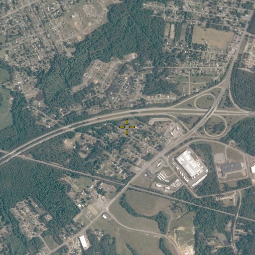 Aerial/Satellite Image of Kenwood United Methodist Church, VA