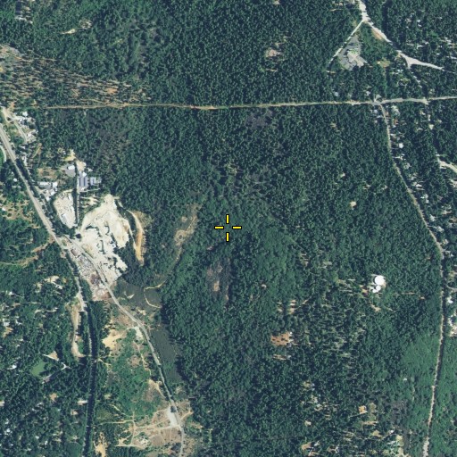 Aerial/Satellite Image of Daisy Hill Mine, CA
