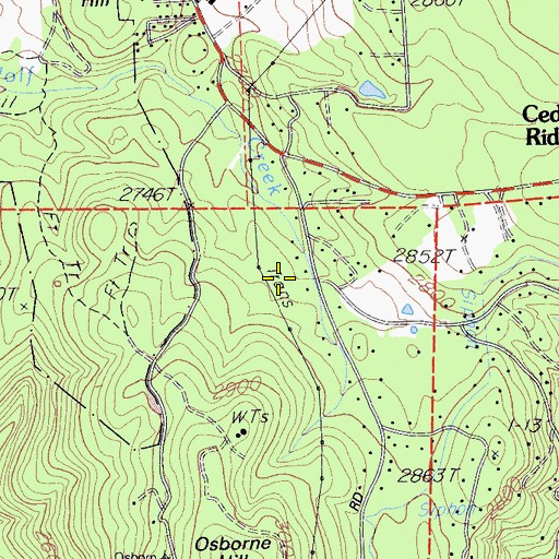 Topographic Map of Electric Mine, CA