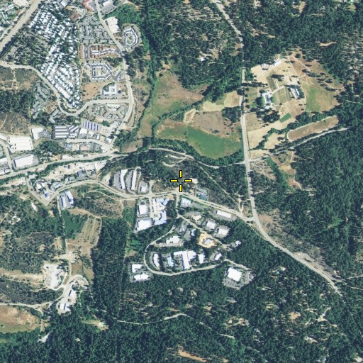 Aerial/Satellite Image of Maslin Shaft, CA