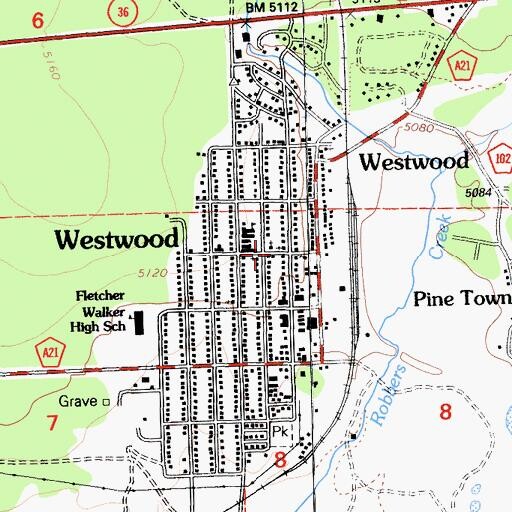 Topographic Map of Our Lady of Snows Catholic Church, CA