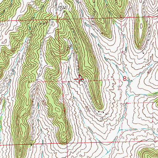 Topographic Map of Rock College School (historical), IL