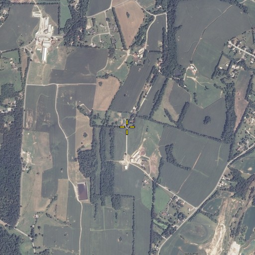 Aerial/Satellite Image of Greenwood Church of the Brethren (historical), MD