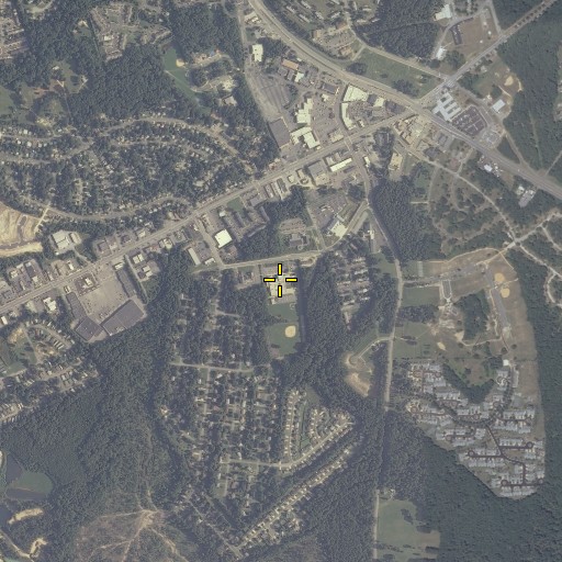 Aerial/Satellite Image of Lexington Park Elementary School, MD