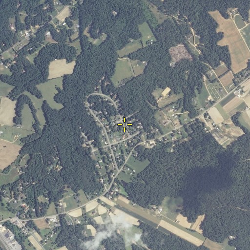 Aerial/Satellite Image of Hollywood Post Office, MD