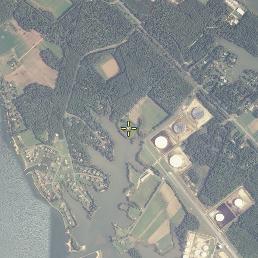 Aerial/Satellite Image of Nuthalls Folly, MD