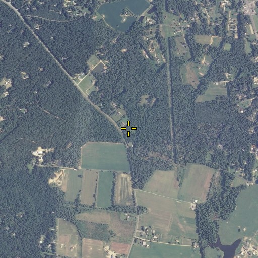 Aerial/Satellite Image of Saint Mary's County, MD