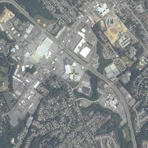 Aerial/Satellite Image of Lindill Estates, MD