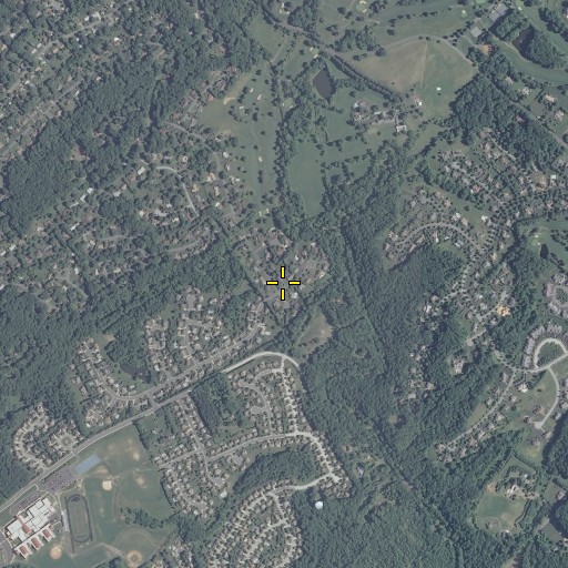Aerial/Satellite Image of Parsons Ridge, MD