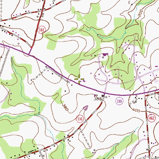 Topographic Map of The Church of Jesus Christ of Latter Day Saints, MD