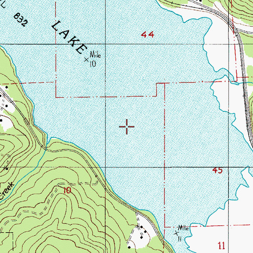 Topographic Map of Red Rock (historical), OR