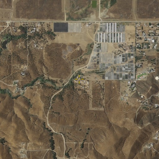 Aerial/Satellite Image of Diamond B Ranch, CA