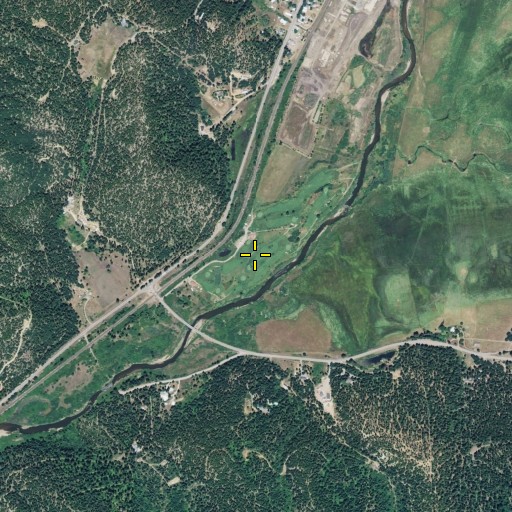 Aerial/Satellite Image of Deer Vally Golf Links, CA