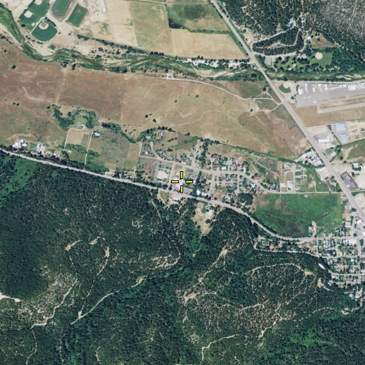 Aerial/Satellite Image of Plumas District Hospital, CA