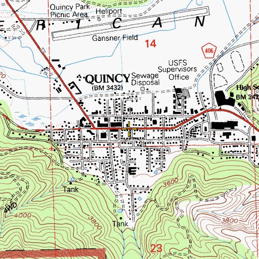 Topographic Map of Silongkoyo (historical), CA
