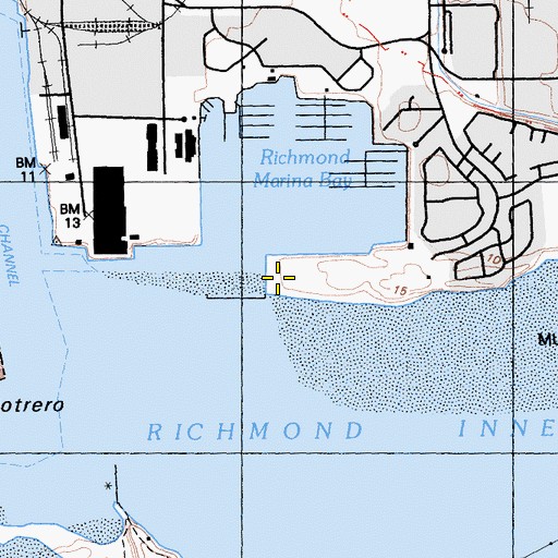 Topographic Map of Barbara and Jay Vincent Park, CA