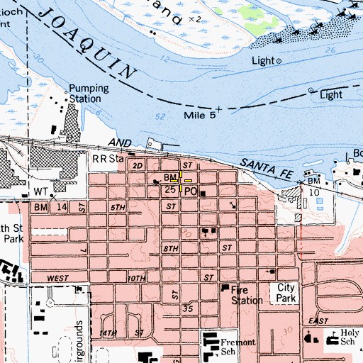Topographic Map of Christian Word Fellowship, CA