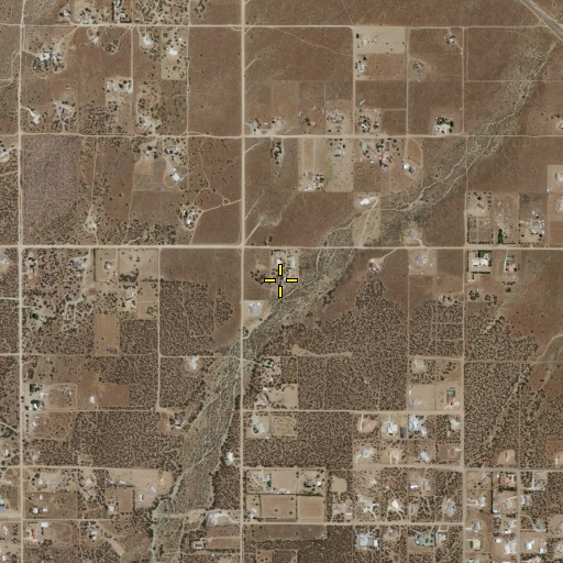 Aerial/Satellite Image of Warner Ranch, CA