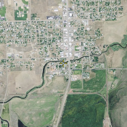 Aerial/Satellite Image of Bahai Faith Church, CA