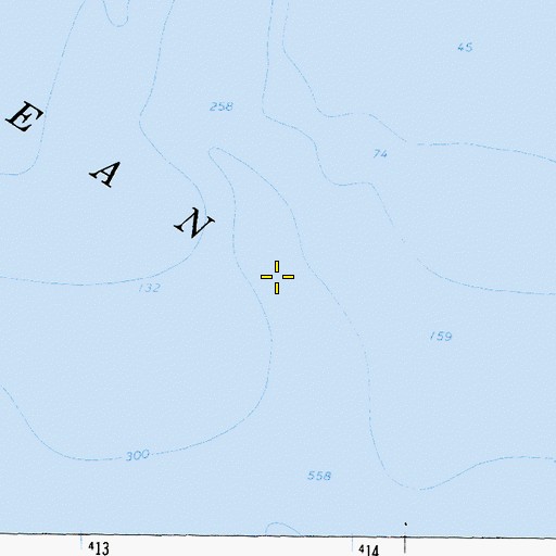 Topographic Map of Newport Submarine Canyon, CA