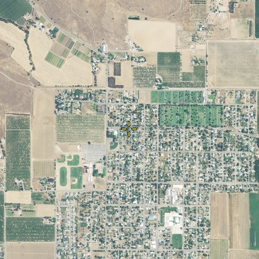 Aerial/Satellite Image of Butte View High School, CA