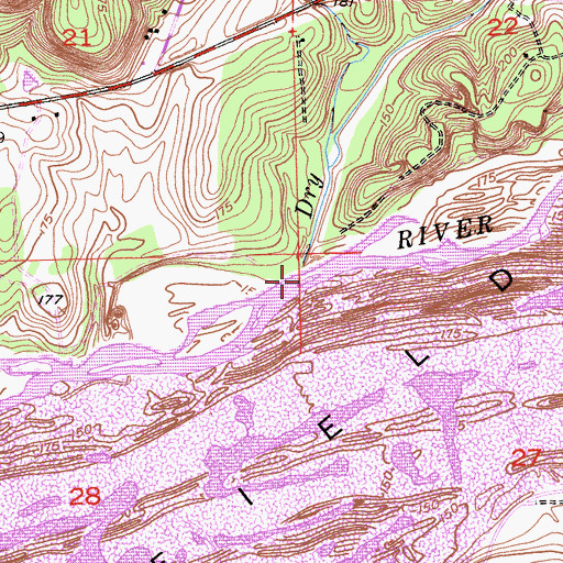 Topographic Map of Owsleys Bar, CA