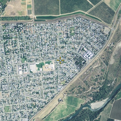 Aerial/Satellite Image of Cheim Airport (historical), CA