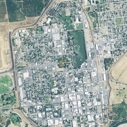 Aerial/Satellite Image of Washington Square, CA