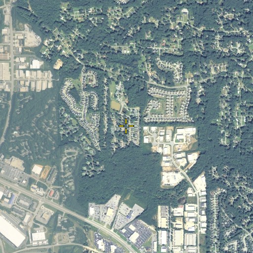 Aerial/Satellite Image of Creelwood Trailer Park, GA