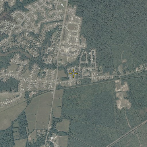 Aerial/Satellite Image of Bullocks Trailer Park, VA