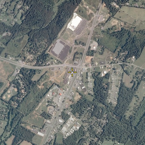 Aerial/Satellite Image of Ruckersville Post Office, VA
