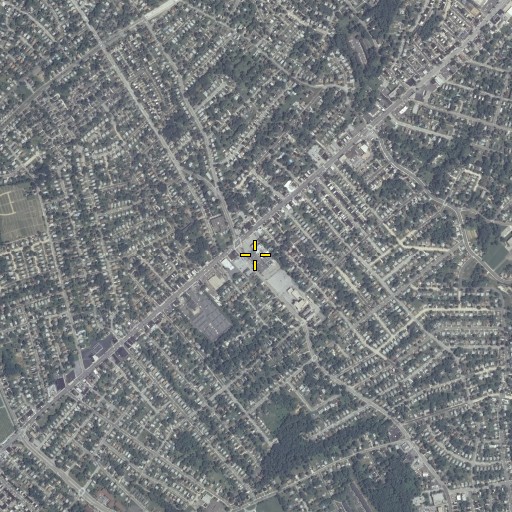 Aerial/Satellite Image of Belford Shopping Center, MD
