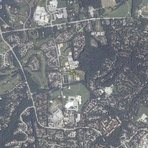 Aerial/Satellite Image of Cedar Lane Park, MD