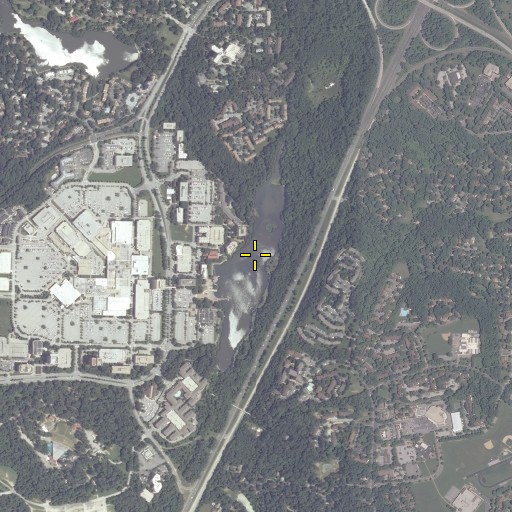 Aerial/Satellite Image of Lake Kittamaqundi, MD