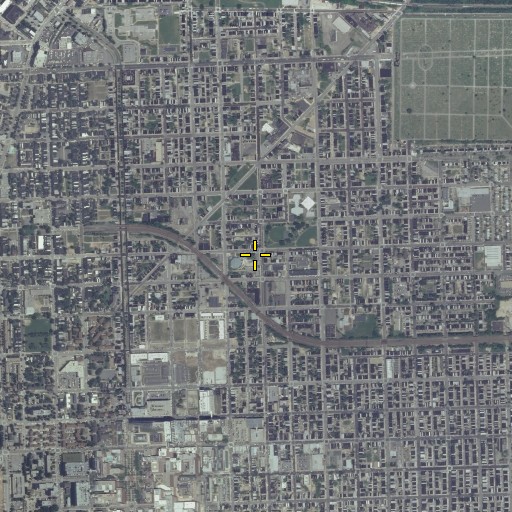 Aerial/Satellite Image of Israel Baptist Church, MD