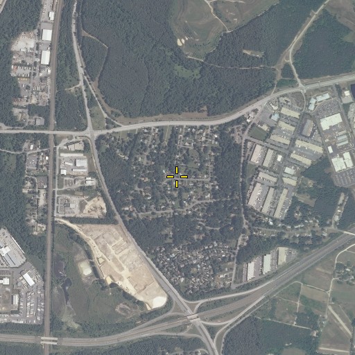Aerial/Satellite Image of Timber Ridge, MD