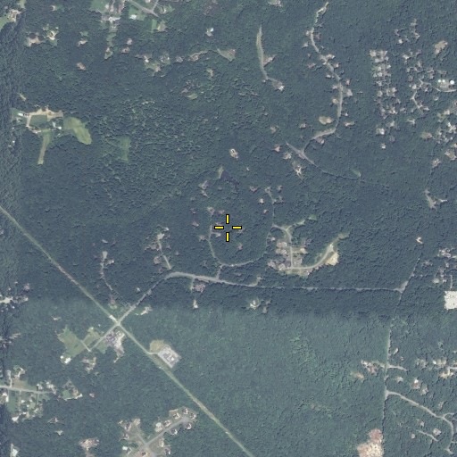 Aerial/Satellite Image of Severn Landing, MD