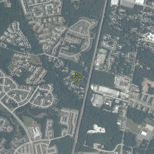 Aerial/Satellite Image of Severn Lea, MD